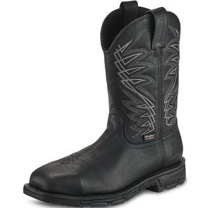 Irish Setter Marshall 11 Inch Waterproof Leather Safety Toe Pull-On Boot